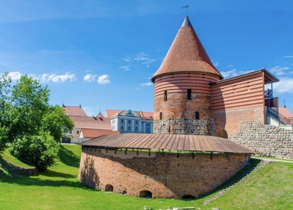 Modern Flat In Old Town Kaunas - Free Parking & Self Check-In Bagian luar foto